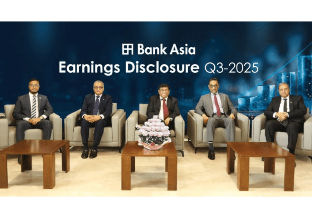 Bank Asia Reports 71% Profit Growth in First Nine Months of 2025 Bank Asia Reports 71% Profit Growth in First Nine Months of 2025