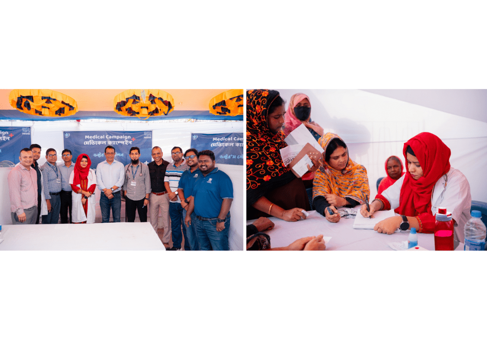 Nestlé Bangladesh Brings Free Healthcare to 500 People in Sreepur Nestlé Bangladesh Brings Free Healthcare to 500 People in Sreepur
