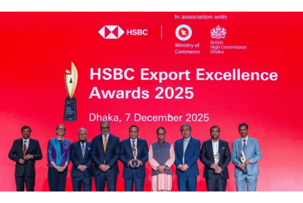 HSBC honours four leading exporters for driving Bangladesh global growth HSBC honours four leading exporters for driving Bangladesh global growth
